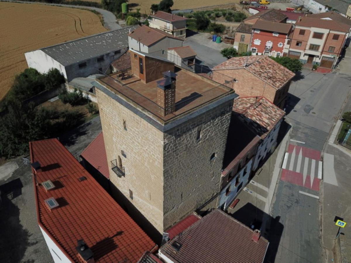 Casa Rural Medieval Torre Fuerte S.XIII Banos de Rioja Exterior foto
